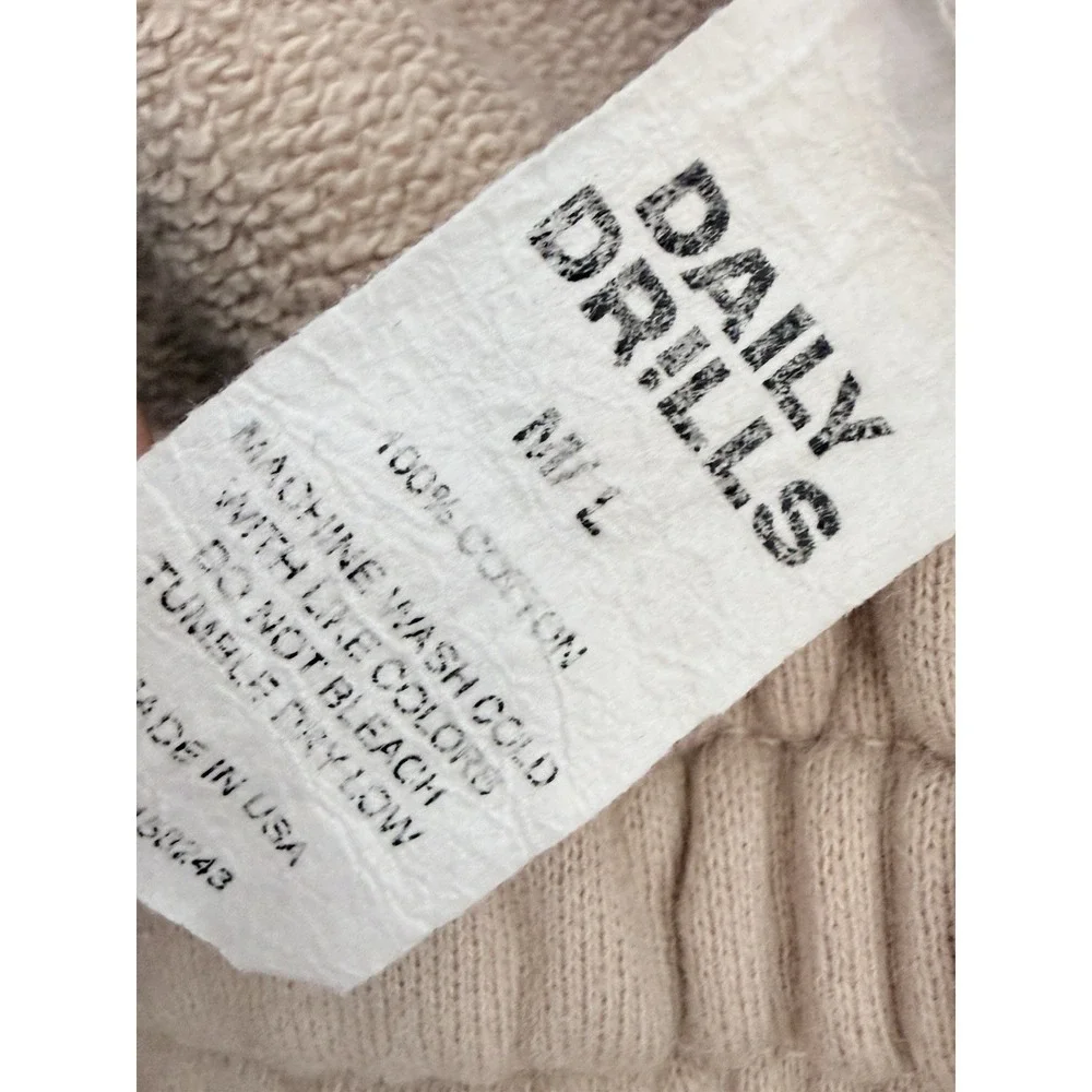 Daily Drills Wide Leg Sweatpants‎ in Cafe Womens Size M/L
